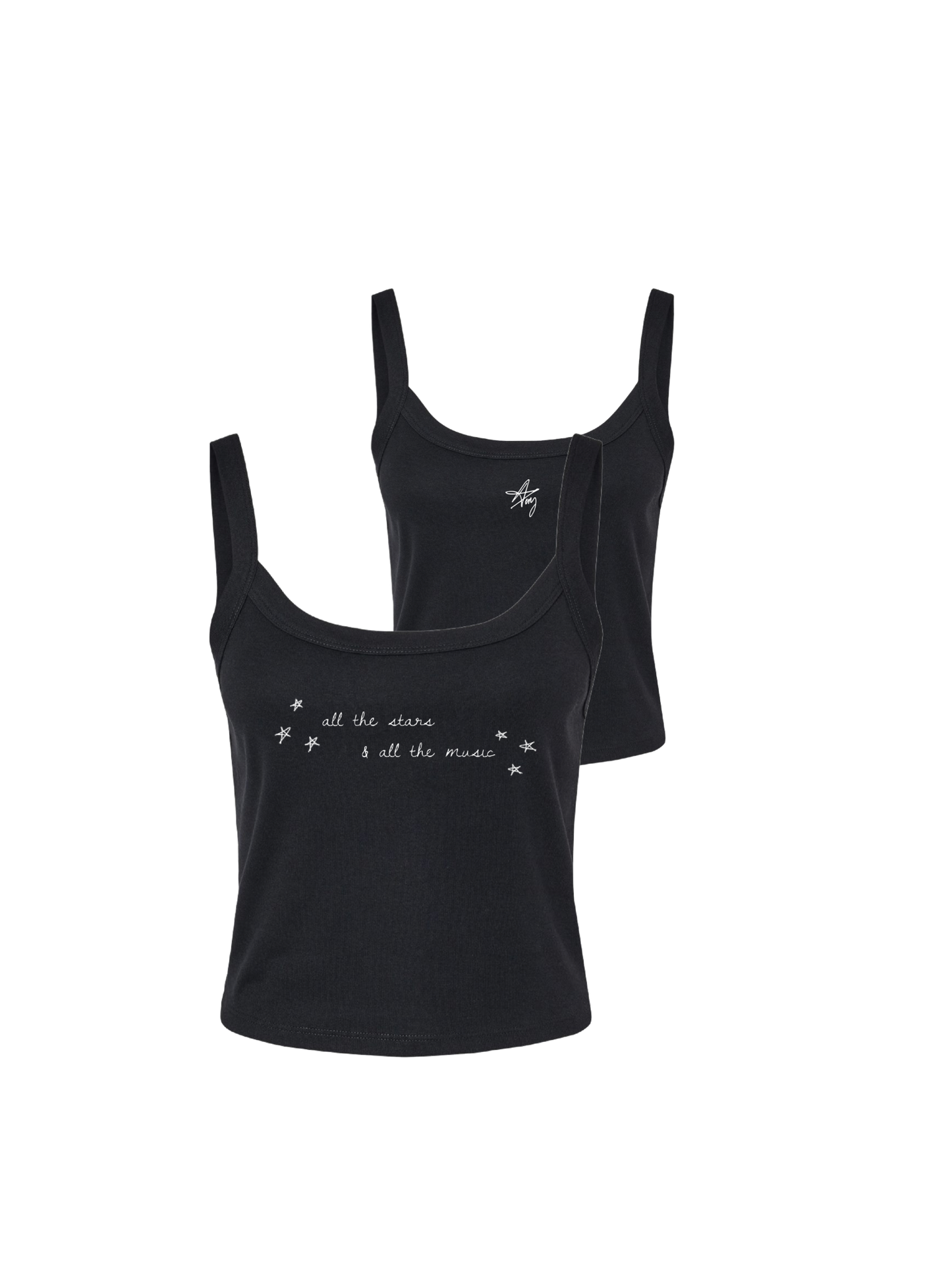 all the stars & all the music tank top