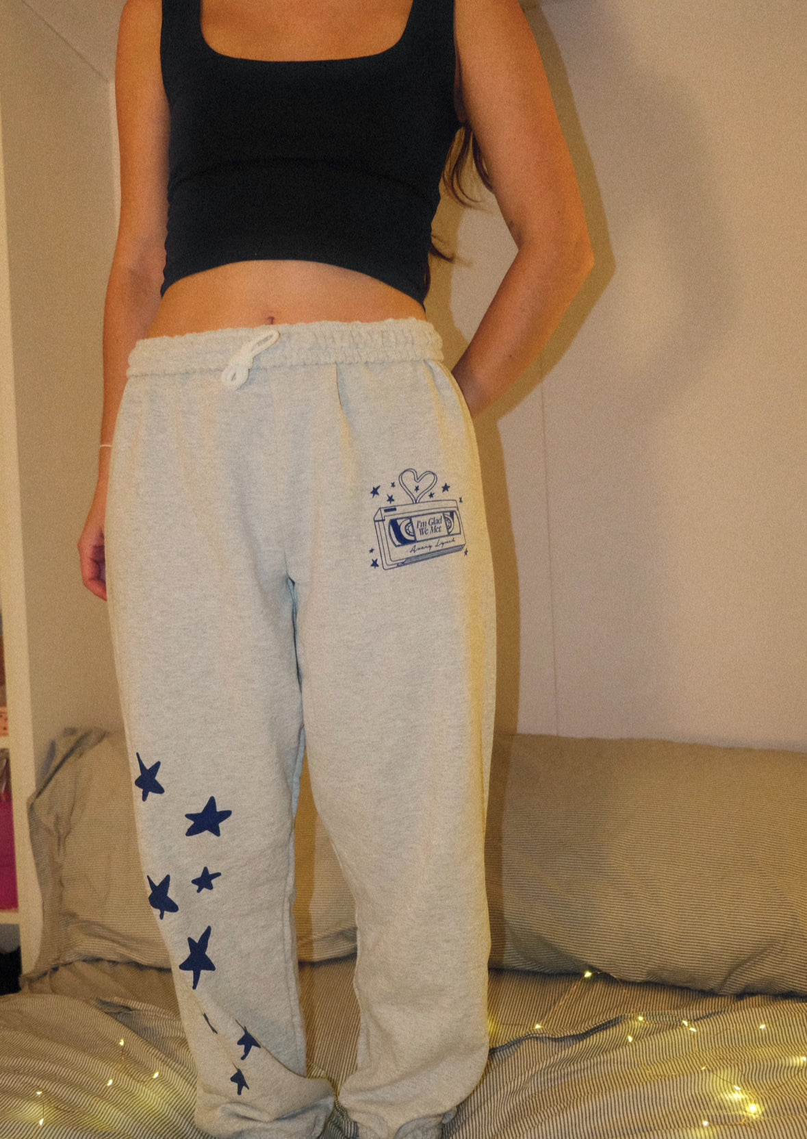 “I’m Glad We Met” sweatpants
