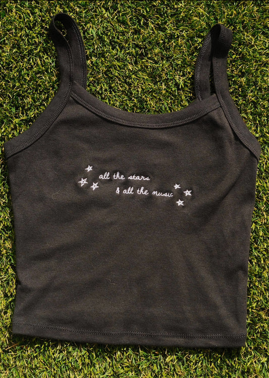 all the stars & all the music tank top