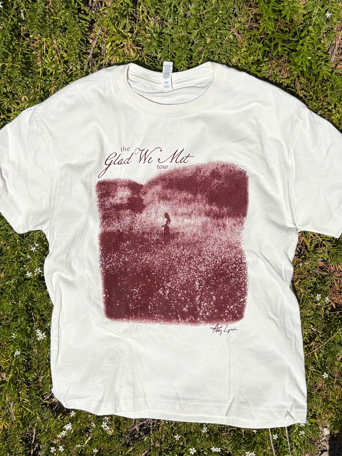 Glad We Met Tour Tee