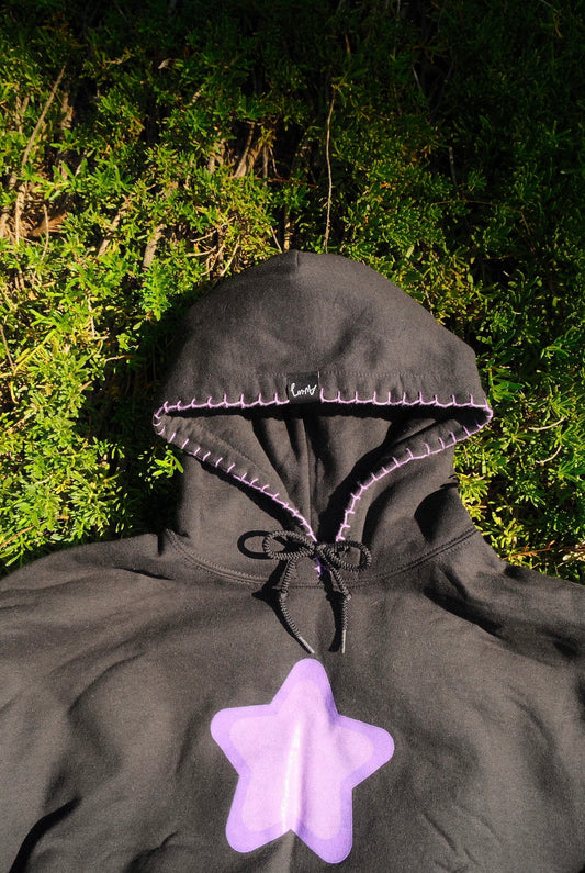 Embroidered Star Hoodie