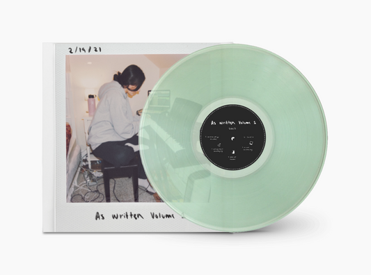 As Written, Vol. 1 Vinyl